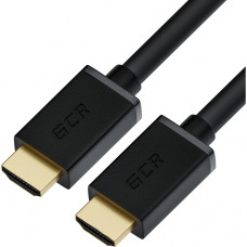 GCR Кабель 1.8m HDMI версия 1.4, черный, OD7.3mm, 3030 AWG, позолоченные контакты, Ethernet 10.2 Гбитс, 3D, 4K, GCR-HM410-1.8m, экран Greenconnect GCR-HM410-1.8m, 1.8 м
