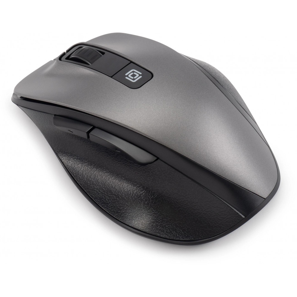 Мышь Oklick 504MW черныйсерый оптическая 1600dpi silent беспров. USB 6but (2004736) Oklick 2004736