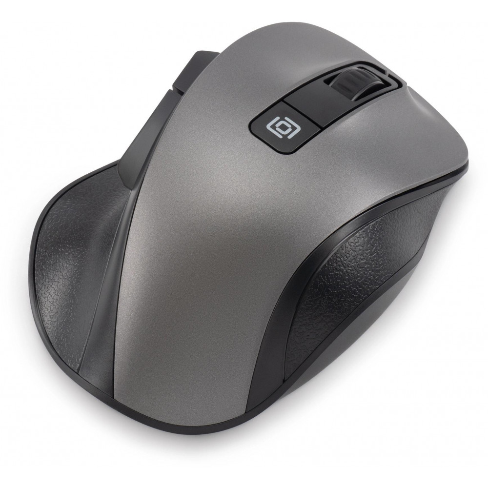 Мышь Oklick 504MW черныйсерый оптическая 1600dpi silent беспров. USB 6but (2004736) Oklick 2004736