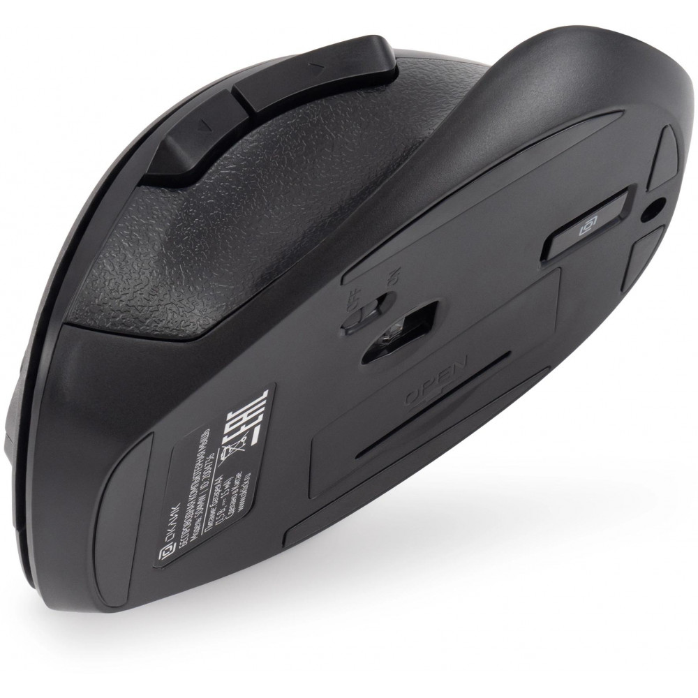 Мышь Oklick 504MW черныйсерый оптическая 1600dpi silent беспров. USB 6but (2004736) Oklick 2004736