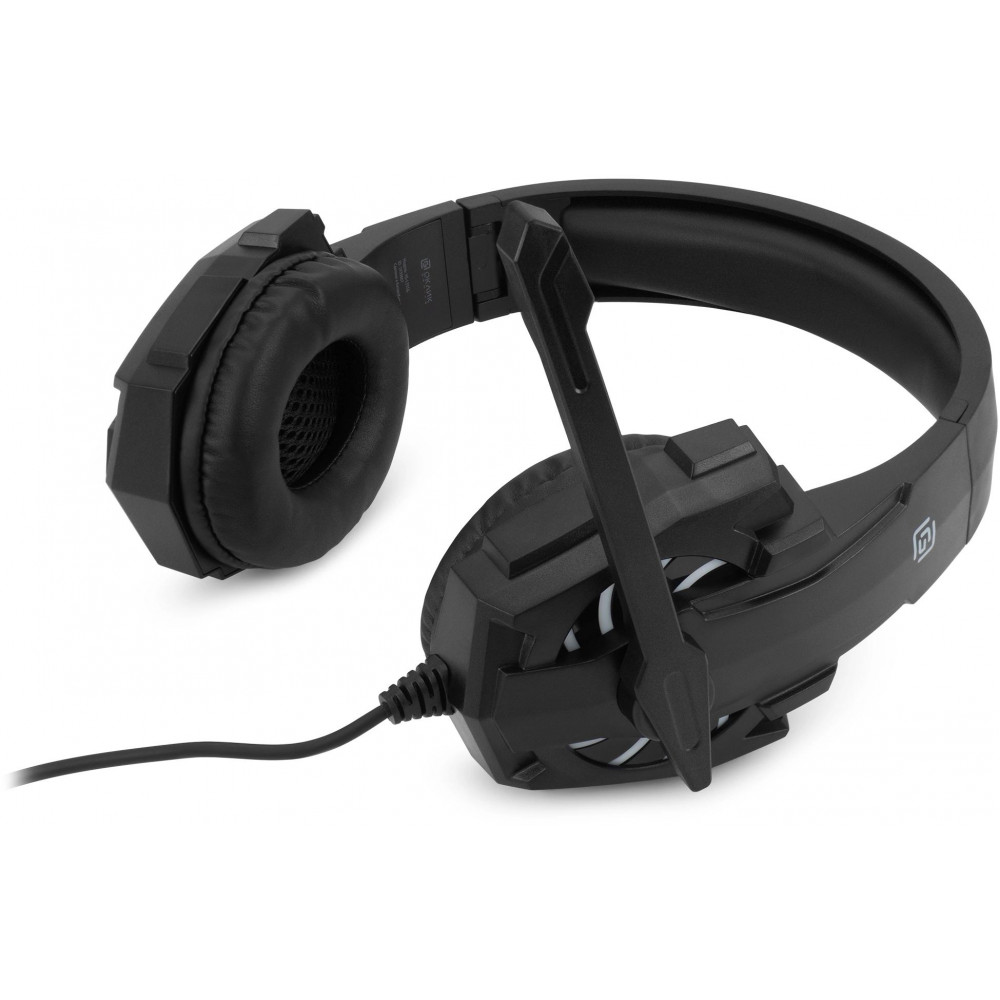 Наушники с микрофоном Oklick HS-L355G черный 1.8м мониторные оголовье (1939807) Oklick 1939807