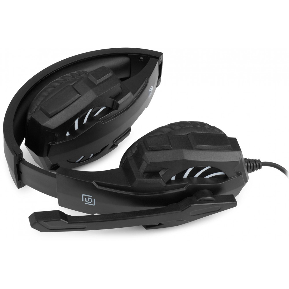 Наушники с микрофоном Oklick HS-L355G черный 1.8м мониторные оголовье (1939807) Oklick 1939807