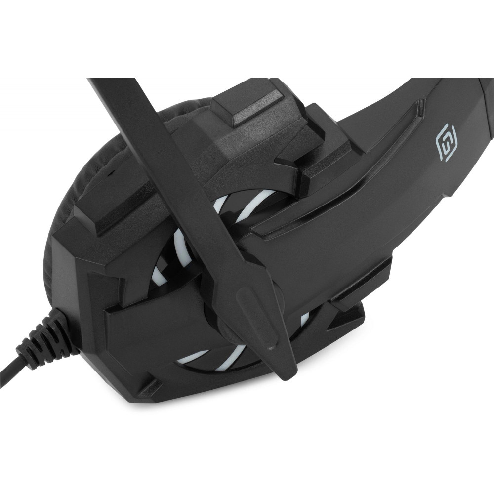 Наушники с микрофоном Oklick HS-L355G черный 1.8м мониторные оголовье (1939807) Oklick 1939807