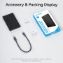 Внешний корпус Vention для HDDSSD 2.5&quot (USB 3.0 Mirco-B) Черный Vention KPAB0