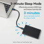 Внешний корпус Vention для HDDSSD 2.5&quot (USB 3.0 Mirco-B) Черный Vention KPAB0