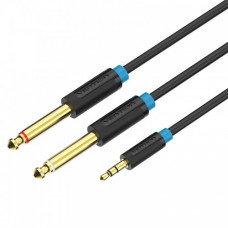 Кабель Vention аудио Jack 3,5 mm M2Jack 6,5 mm M - 1 м Vention BACBF