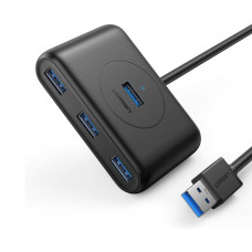 Концентратор USB-хаб UGREEN CR113-20290 Black (20290)