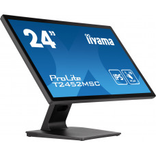 Монитор 23.8" Iiyama ProLite T2452MSC-B1 IPS 1920x1080, 60 Гц, 14 мс, 16:9, 400 кд/м2, 1хHDMI, 1хDP, 2xUSB 3.2, черный