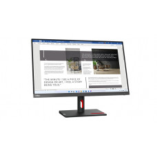 Монитор 27" Lenovo ThinkVision S27i-30 IPS 1920x1080, 100 Гц, 6 мс, 16:9, 300 кд/м2, 2хHDMI, 1хVGA, 1x3.5 мм, черный