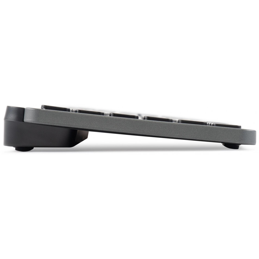 Клавиатура Oklick K859W серыйчерный USB беспроводная slim Multimedia (2002136) Oklick 2002136