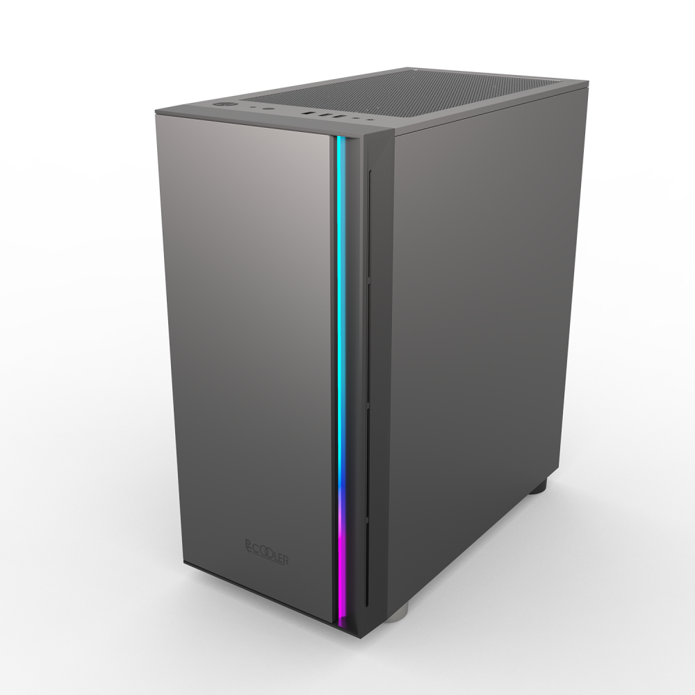 Корпус без блока питания PcCooler LM300 ARGB BK