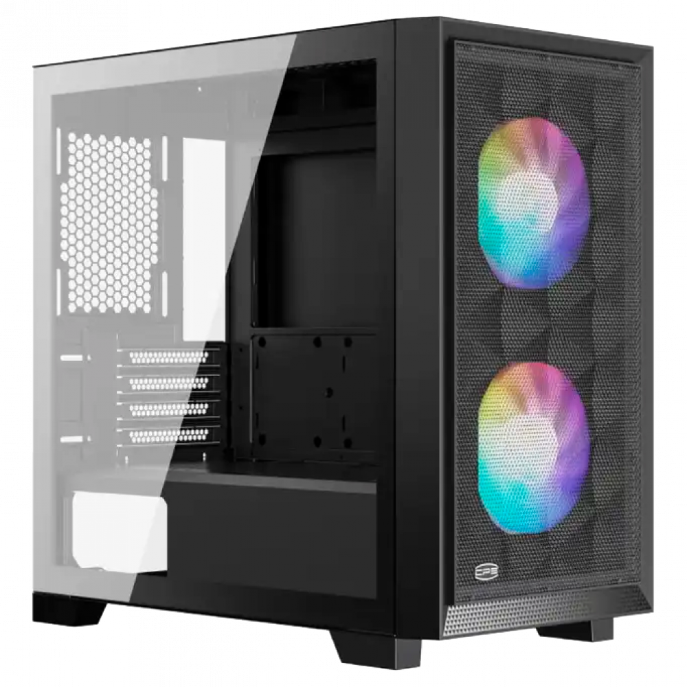 Корпус без блока питания PcCooler C3D310 BK ARGB