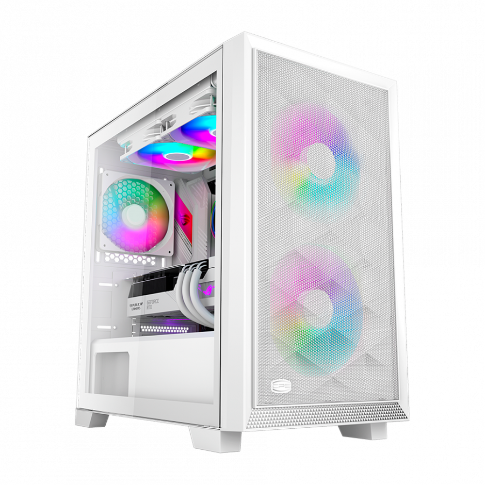 Корпус без блока питания PcCooler C3D310 WH ARGB