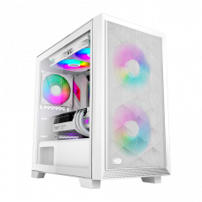 Корпус без блока питания PcCooler C3D310 WH ARGB