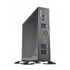 Платформа системного блока с ЦПУ Shuttle DS50U5 Intel i5-1335U, Fanless Support 3 displays, 2xDDR5 SODIMM,(1)HDMI 2.0b+(1)DisplayPort 1.4+VGA,WLAN optional, 90W power adapter,VESA.