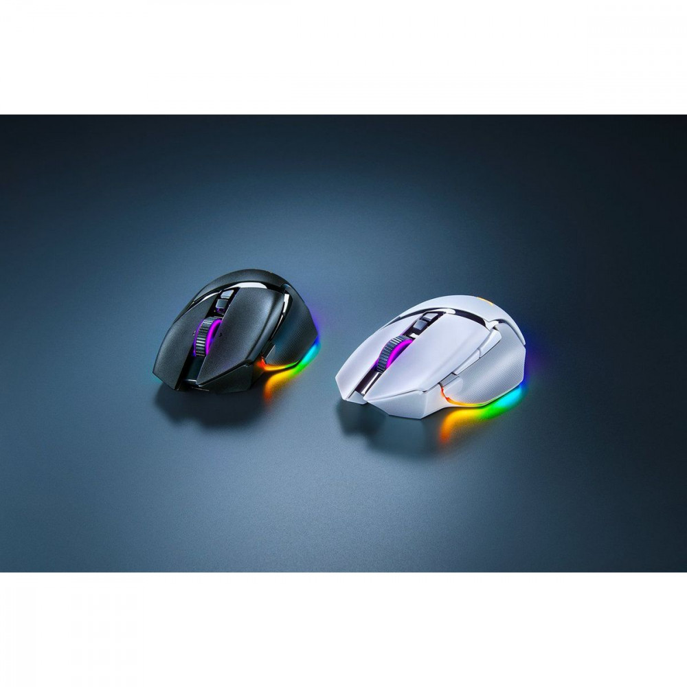 Игровая мышь Razer Basilisk V3 Pro 35K - White gaming mouse Razer Basilisk V3 Pro 35K - White gaming mouse RZ01-05240200-R3G1