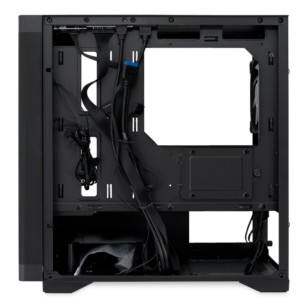 Корпус без блока питания HSPD M320-TGBK-ARGB