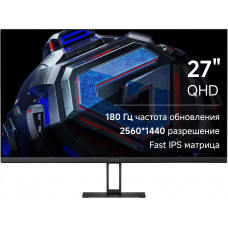 Монитор Xiaomi 27&ampquot Монитор 2K Monitor G27Qi, 2560x1440, IPS, 180Гц, 2хHDMI, 2хDP, черный ela5593eu
