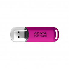 Флеш Диск A-DATA 64Gb <AC906-64G-RPP> Classic C906, USB 2.0, Фиолетовая