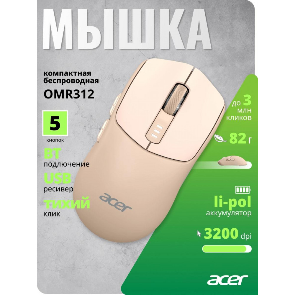 Мышь Acer ZL.MCECC.036