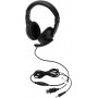 Наушники с микрофоном Oklick HS-L315G черный 1.8м накладные USB оголовье (2007552) Oklick 2007552