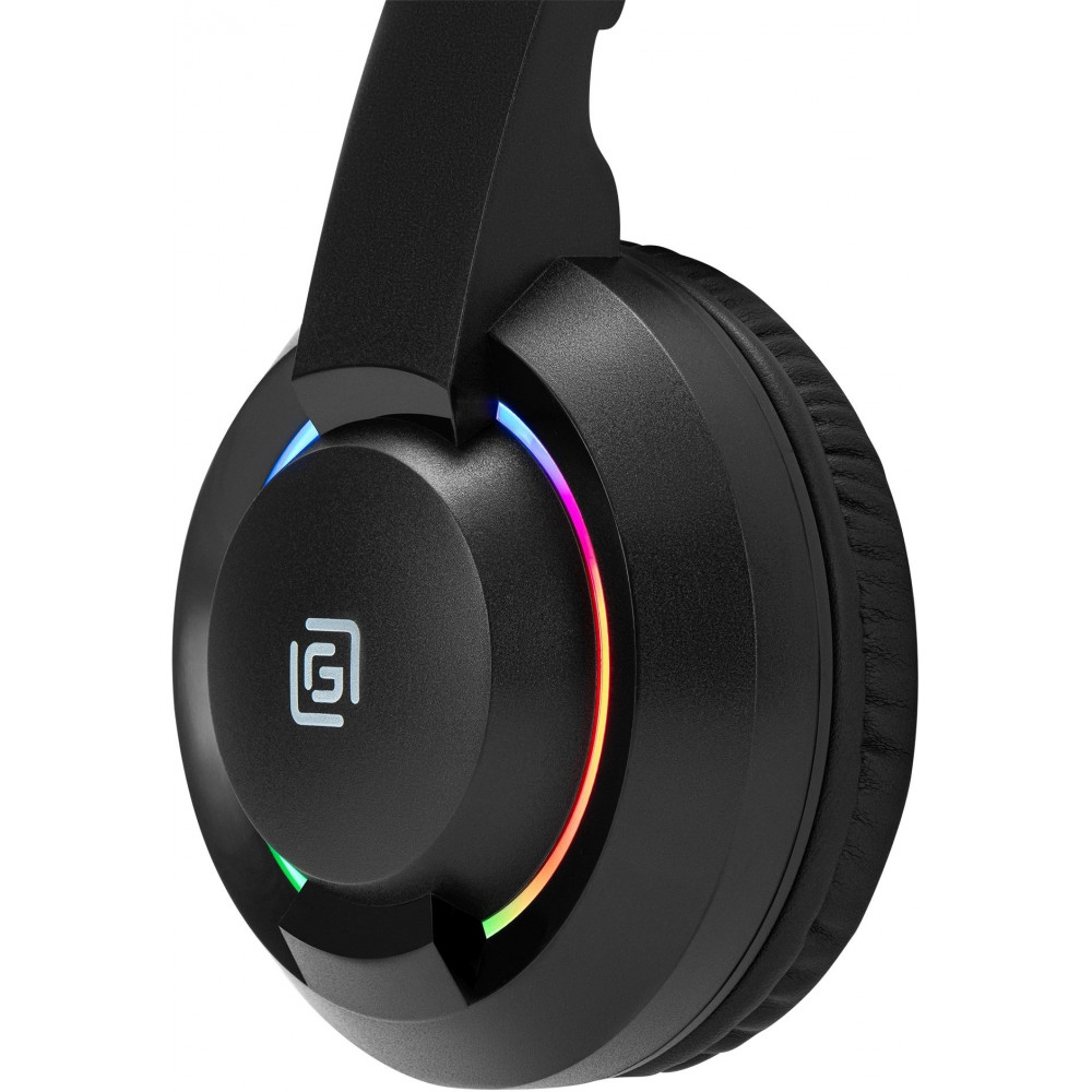 Наушники с микрофоном Oklick HS-L315G черный 1.8м накладные USB оголовье (2007552) Oklick 2007552