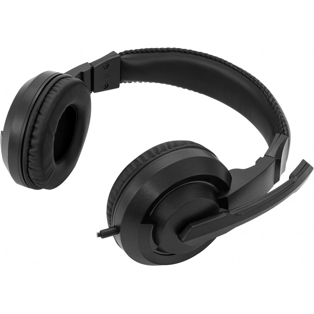Наушники с микрофоном Oklick HS-L315G черный 1.8м накладные USB оголовье (2007552) Oklick 2007552