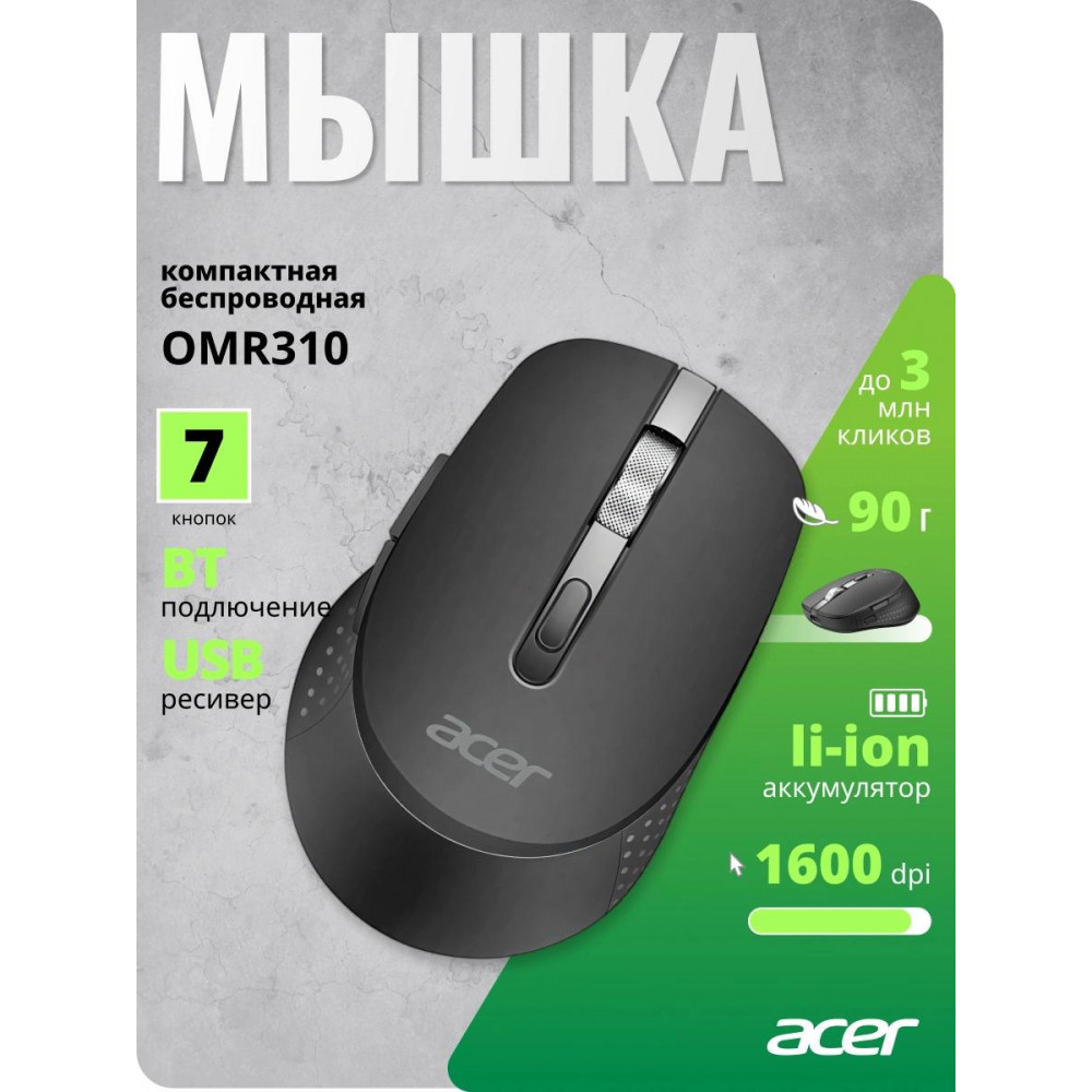 Мышь Acer ZL.MCECC.031