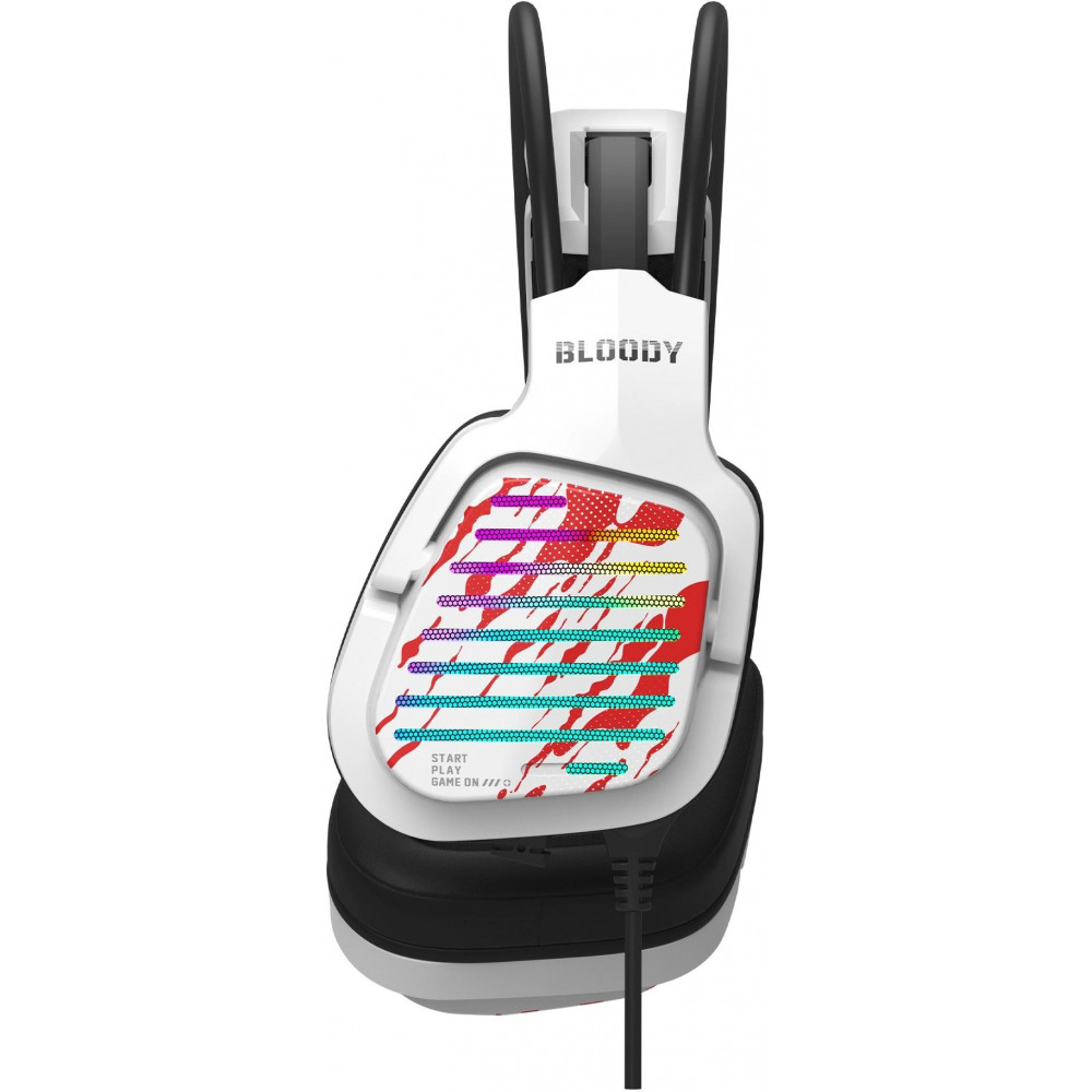 Наушники с микрофоном A4Tech G565 ENERGY WHITE