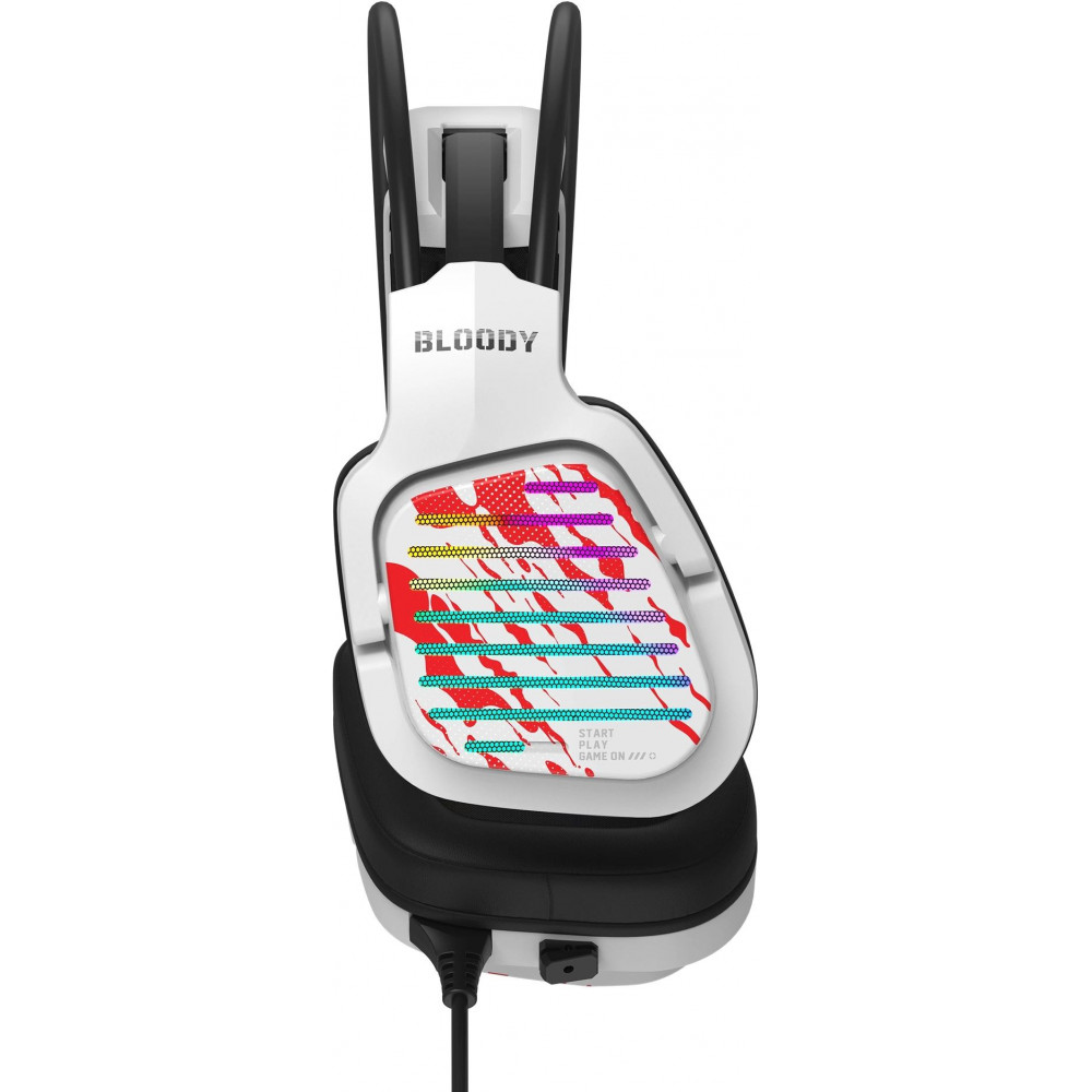 Наушники с микрофоном A4Tech G565 ENERGY WHITE