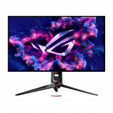 Монитор 31.5" ASUS ROG Swift PG32UCDP OLED 3840x2160, 240 Гц, 0.03 мс, 16:9, 450 кд/м², 2xHDMI 2.1, DP 1.4, DisplayHDR 400, FreeSync, USB-C (90 Вт), USB Hub (3x USB 3.0), SPDIF, 3.5 мм, черный