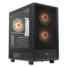 Корпус без блока питания HSPD M310-TGBK-ARGB