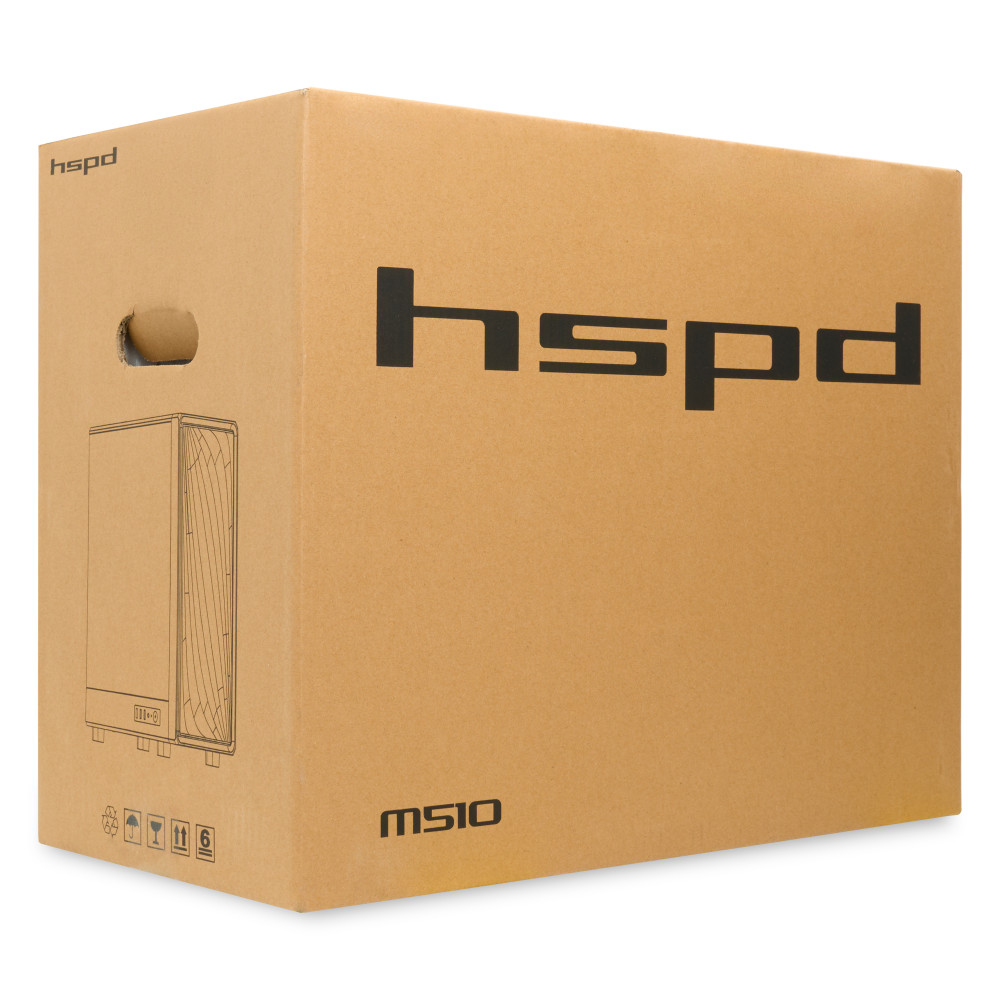 Корпус без блока питания HSPD M510-TGBK
