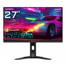 Монитор 27" Gigabyte M27UA EK IPS 3840x2160, 160 Гц, 1 мс, 16:9, 400 кд/м², 2xHDMI, 1xDP, 3xUSB-A 3.2, 1xUSB-C, 2x3 Вт, черный