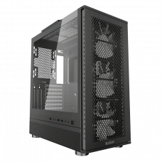 Корпус без блока питания PcCooler ME200 MESH BK