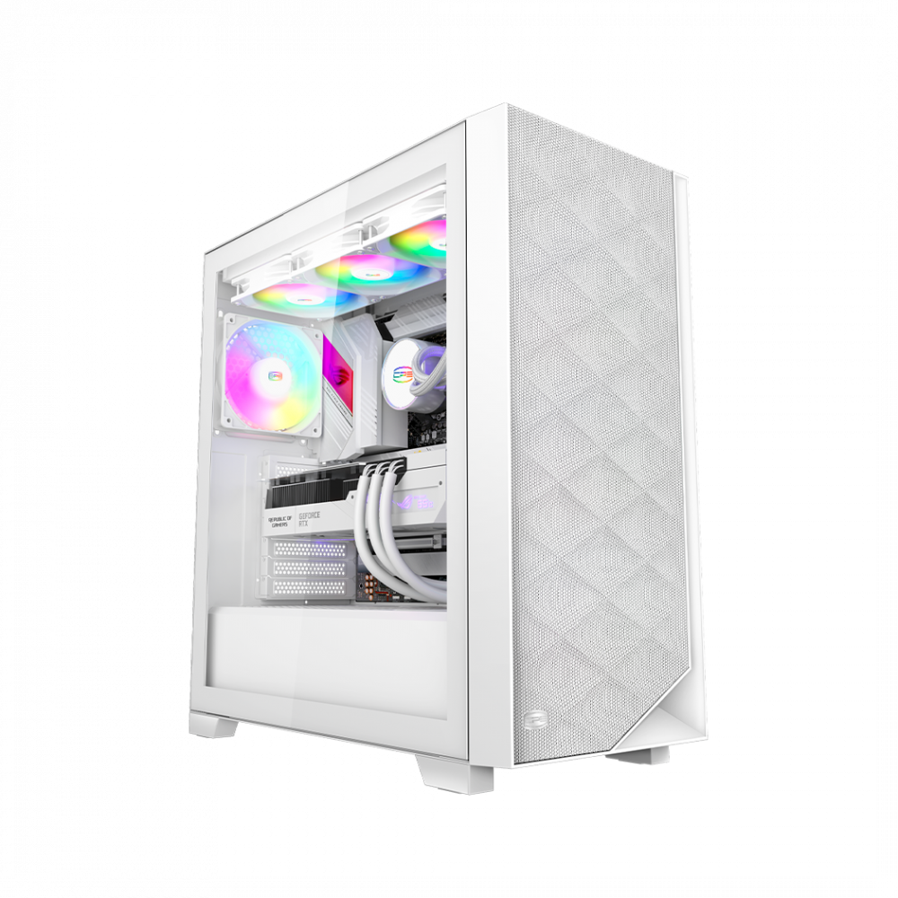 Корпус без блока питания PcCooler C3D510 WH ARGB