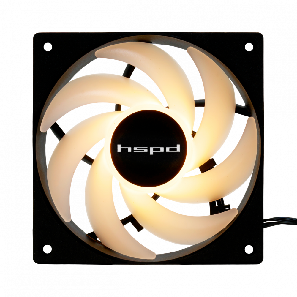 Кулер HSPD M1-1201BK-ARGB