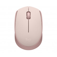 Мышь беспроводная Logitech M171 розовый, 1000 dpi, радиоканал, USB, кнопки - 3