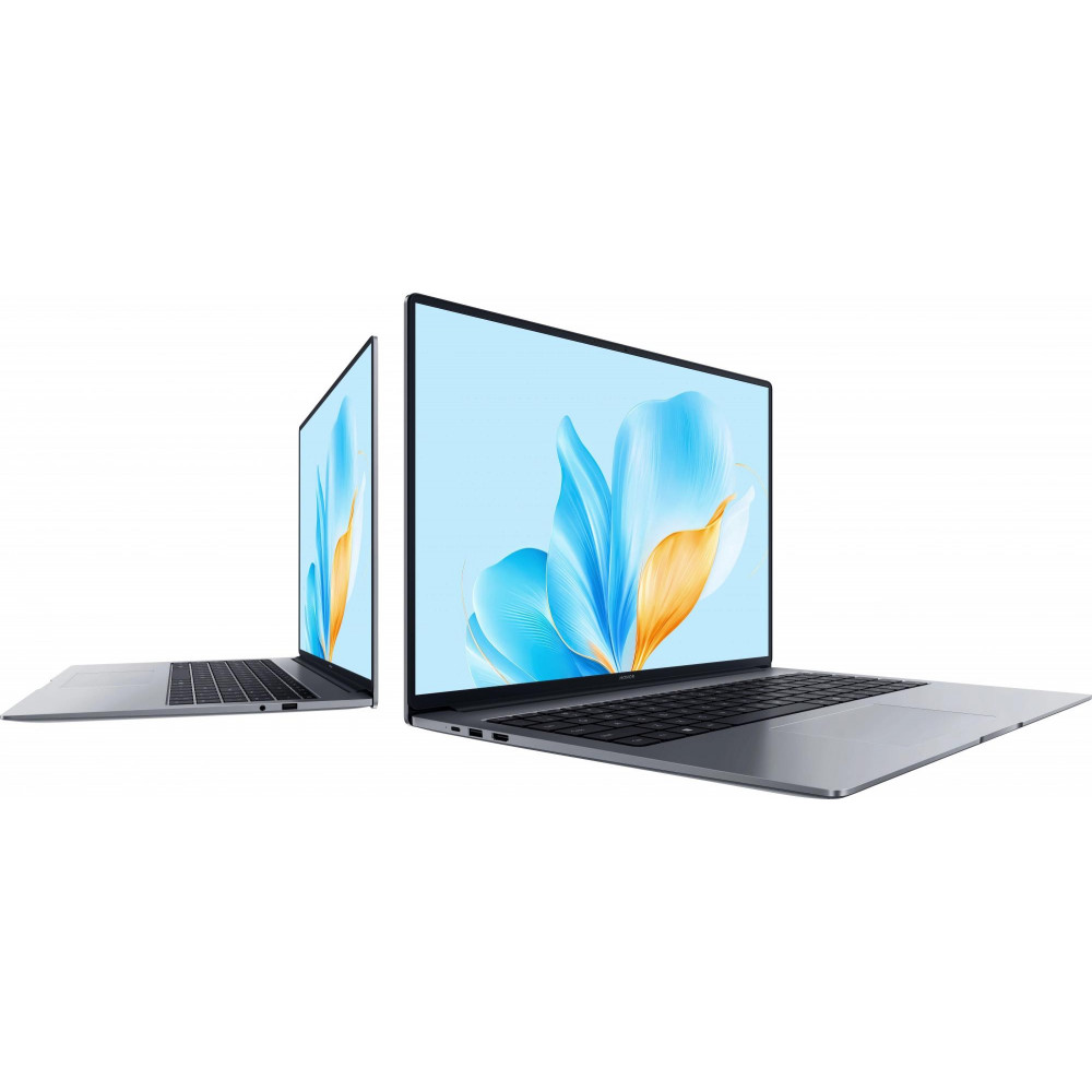 Ноутбук Honor Ноутбук MagicBook X16 BRG-565 Core i5 13420H 16Gb SSD512Gb Intel UHD Graphics 16&ampquot IPS FHD+ (1920x1200) Windows 11 Home grey WiFi BT Cam (5301ALWS)