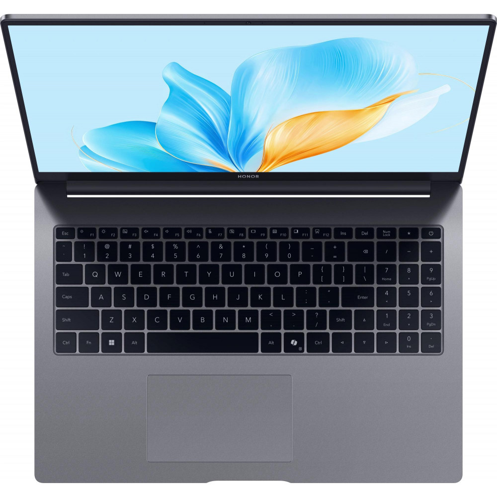 Ноутбук Honor Ноутбук MagicBook X16 BRG-565 Core i5 13420H 16Gb SSD512Gb Intel UHD Graphics 16&ampquot IPS FHD+ (1920x1200) Windows 11 Home grey WiFi BT Cam (5301ALWS)