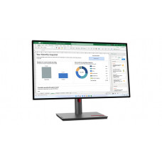 Монитор 27" Lenovo ThinkVision P27q-30 IPS 2560x1440, 75 Гц, 6 мс, 16:9, 350 кд/м², 1xHDMI, 1xDP, 4xUSB-A 3.2, черный