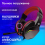 Наушники с микрофоном Oklick HS-L335G черный 2.2м мониторные USB оголовье (1972582) Oklick 1972582