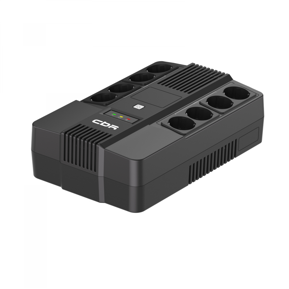 Линейно-интерактивный ИБП в плоском корпусе &quotBrick&quot CBR UPS-OFK-101E-1000
