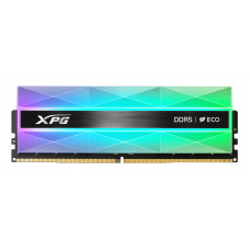 Оперативная память XPG Lancer Neon RGb, DDR5, 32Gb (2x16Gb), 6400MHz, CL32, DIMM, с радиаторами, RGb, серебристая