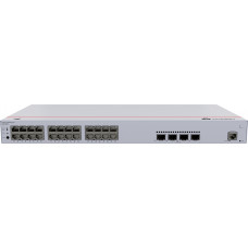 Коммутатор HUAWEI S220-24P4X (L2, 24*10/100/1000BASE-T ports(400W PoE+), 4*10GE SFP+ ports, built-in AC power)