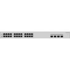 Коммутатор HUAWEI S220S-24P4JX (L2, 24*10/100/1000BASE-T ports (400 W PoE+), 2*10GE SFP+ ports, 2*2.5GE SFP ports, built-in AC power)