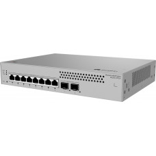 Коммутатор HUAWEI S220S-8T2X (L2, 8*10/100/1000BASE-T ports, 2*10GE SFP+ ports, built-in AC power, Fanless)
