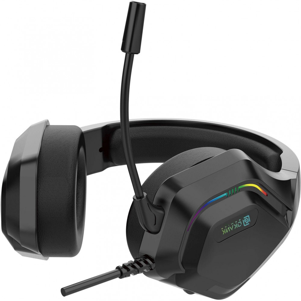 Наушники с микрофоном Oklick HS-L600G черный 2.2м мониторные USB оголовье (1939588) Oklick 1939588