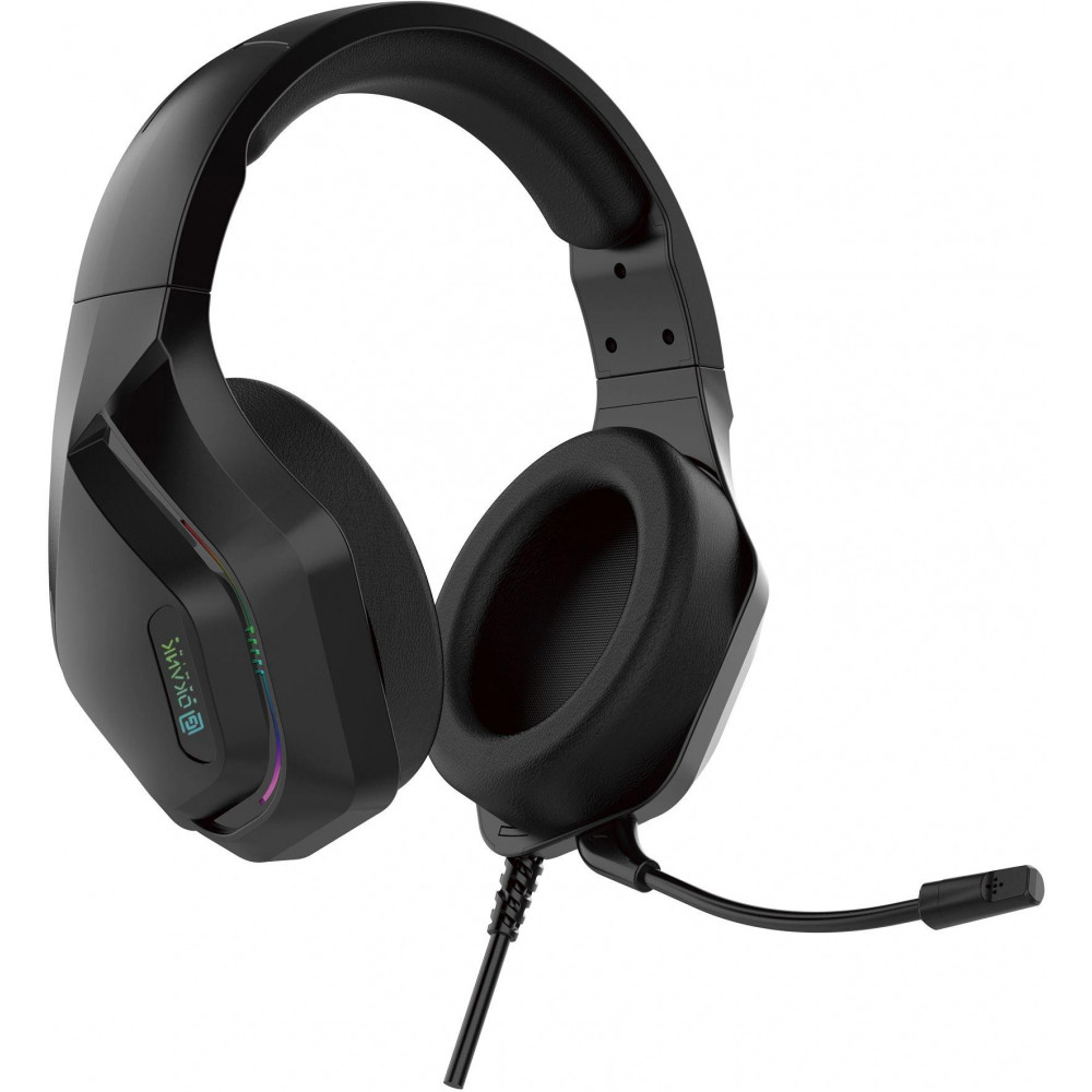 Наушники с микрофоном Oklick HS-L600G черный 2.2м мониторные USB оголовье (1939588) Oklick 1939588