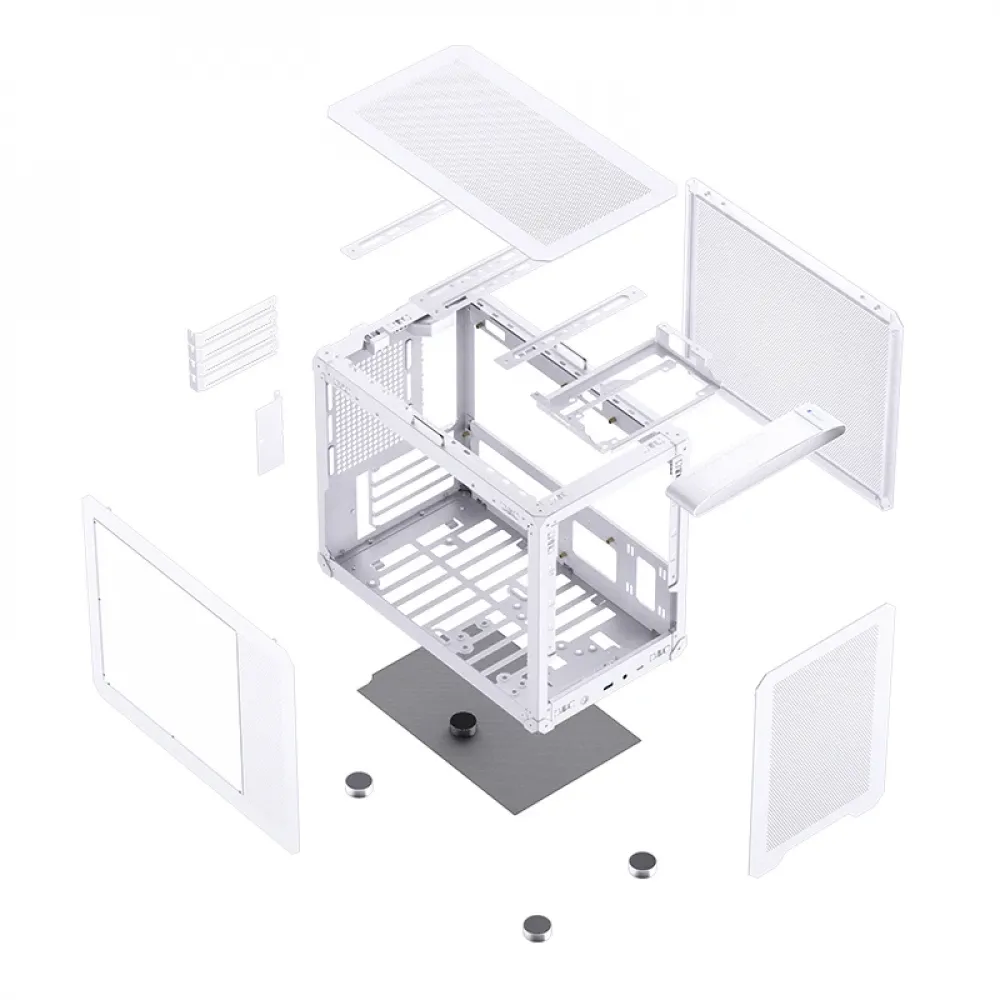 Корпус без блока питания JONSBO C6 MAX White